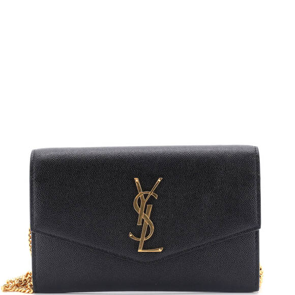 Saint Laurent Uptown Chain Wallet #176898S11B - Picture 1 of 8